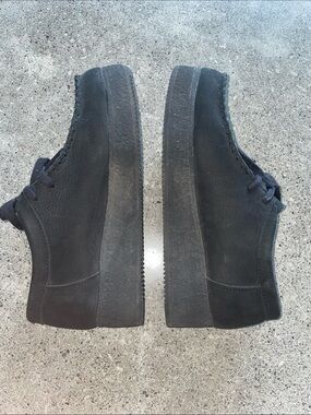 Brushed leather Clarks Original Wallabee